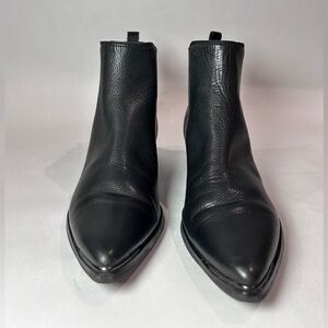 Marc Fisher Black Heeled Boots